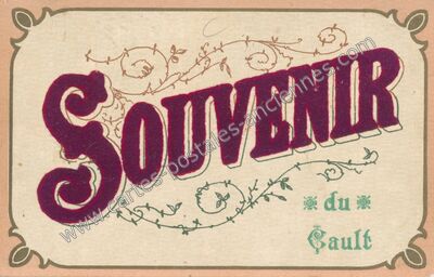Carte postale ancienne Le Gault — Le Gault-du-Perche (Loir-et-Cher)