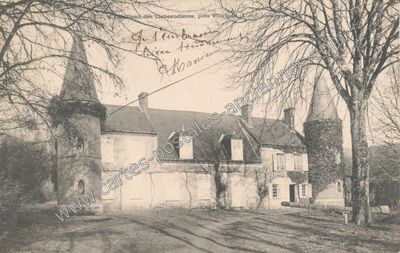 Carte postale ancienne Chateau des Clabeaudieres — Villebout (Loir-et-Cher)