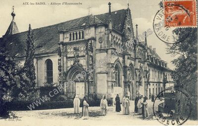 Carte postale ancienne Abbaye d'Hautecombe — Aix-les-Bains (Savoie)
