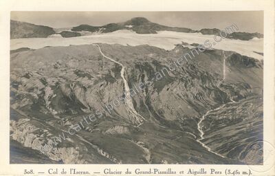 Carte postale ancienne Col de l'Iseran — Bonneval-sur-Arc (Savoie)