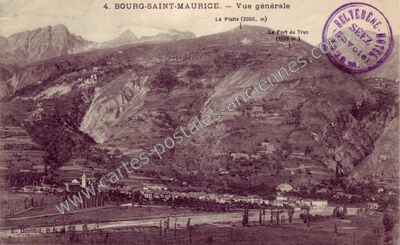 Carte postale ancienne 73054 — Bourg-Saint-Maurice (Savoie)