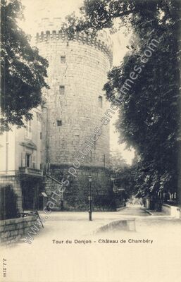 Carte postale ancienne Chateau de Chambery — Chambéry (Savoie)