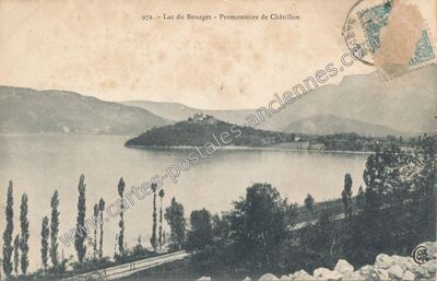 Carte postale ancienne Chatillon — Chindrieux (Savoie)