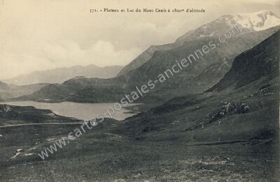 Carte postale ancienne Lac du Mont Cenis — Lanslebourg-Mont-Cenis (Savoie)