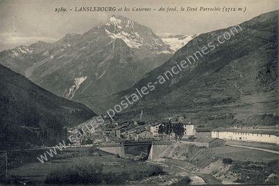 Carte postale ancienne Lanslebourg — Lanslebourg-Mont-Cenis (Savoie)