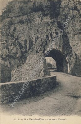 Carte postale ancienne Val du Fier — Motz (Savoie)