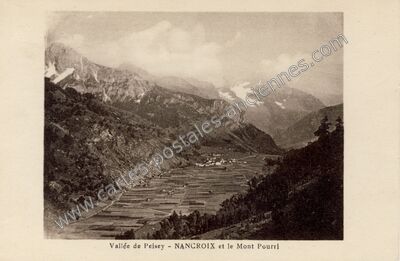 Carte postale ancienne Nancroix — Peisey-Nancroix (Savoie)