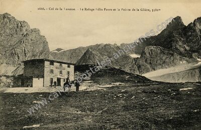 Carte postale ancienne Col de la Vanoise — Pralognan-la-Vanoise (Savoie)