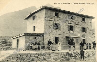 Carte postale ancienne Col de la Vanoise — Pralognan-la-Vanoise (Savoie)