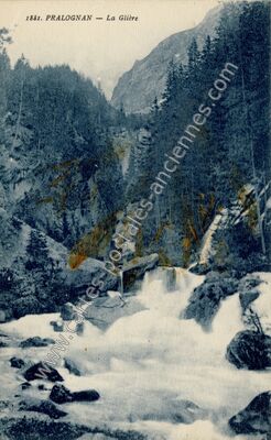 Carte postale ancienne La Gliere — Pralognan-la-Vanoise (Savoie)