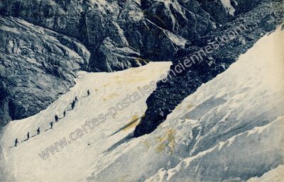 Carte postale ancienne Massif de la Vanoise — Pralognan-la-Vanoise (Savoie)