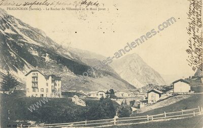 Carte postale ancienne Pralognan — Pralognan-la-Vanoise (Savoie)