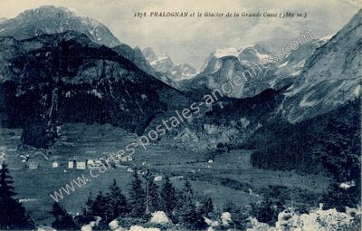 Carte postale ancienne Pralognan — Pralognan-la-Vanoise (Savoie)