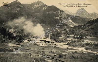 Carte postale ancienne Le Villard — Saint-Christophe (Savoie)
