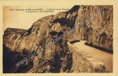 Carte postale ancienne La Chambotte — Saint-Germain-la-Chambotte (Savoie)