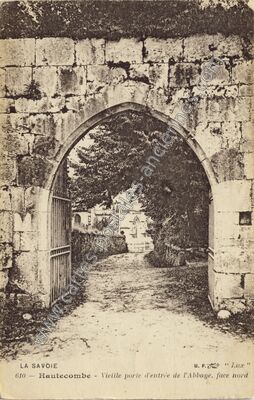 Carte postale ancienne Hautecombe — Saint-Pierre-de-Curtille (Savoie)