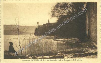Carte postale ancienne Hautecombe — Saint-Pierre-de-Curtille (Savoie)