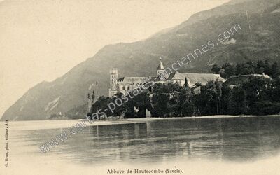 Carte postale ancienne Hautecombe — Saint-Pierre-de-Curtille (Savoie)