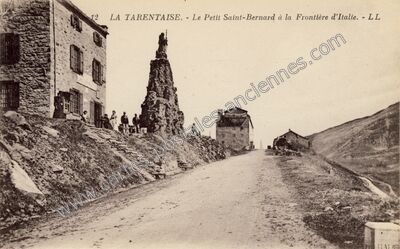 Carte postale ancienne Petit St Bernard — Séez (Savoie)