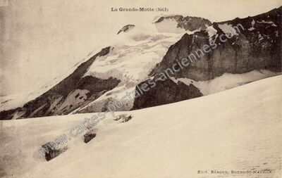 Carte postale ancienne La Grande Motte — Termignon (Savoie)