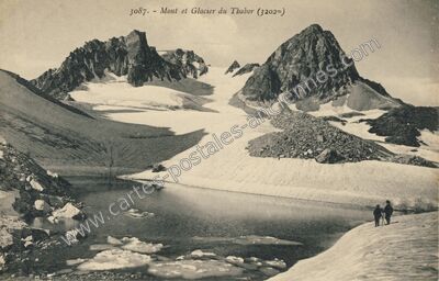 Carte postale ancienne Mont du Thabor — Valmeinier (Savoie)