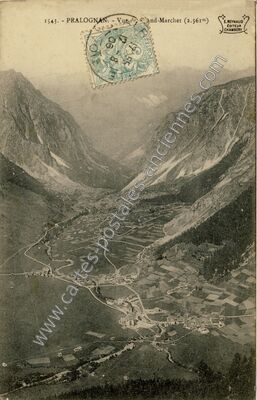 Carte postale ancienne Pralognan — Pralognan-la-Vanoise (Savoie)