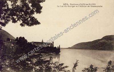 Carte postale ancienne Abbaye d'Hautecombe — Saint-Pierre-de-Curtille (Savoie)