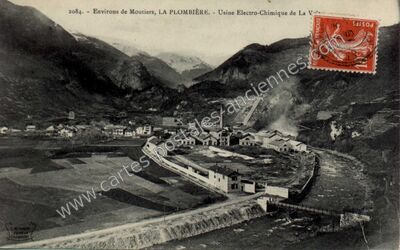 Carte postale ancienne La Plombiere — Non Localisée (Savoie)