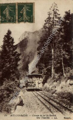 Carte postale ancienne Le Revard — Les Déserts (Savoie)