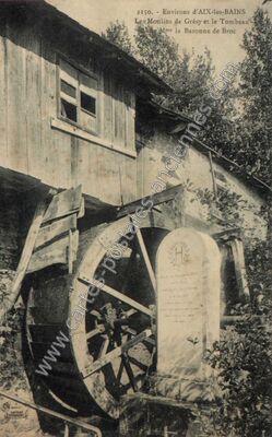 Carte postale ancienne Gresy — Grésy-sur-Aix (Savoie)