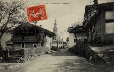 Carte postale ancienne Macot — Mâcot-la-Plagne (Savoie)