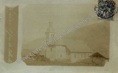 Carte postale ancienne St Jean de Belleville — Saint-Jean-de-Belleville (Savoie)
