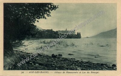 Carte postale ancienne Abbaye d'Hautecombe — Saint-Pierre-de-Curtille (Savoie)