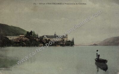 Carte postale ancienne Abbaye d'Hautecombe — Saint-Pierre-de-Curtille (Savoie)
