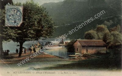 Carte postale ancienne Abbaye d'Hautecombe — Saint-Pierre-de-Curtille (Savoie)
