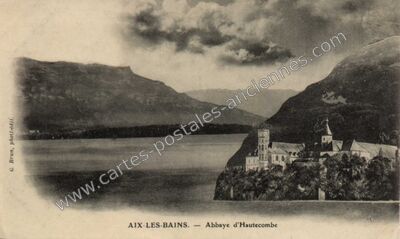 Carte postale ancienne Abbaye d'Hautecombe — Saint-Pierre-de-Curtille (Savoie)