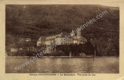 Carte postale ancienne Abbaye d'Hautecombe — Saint-Pierre-de-Curtille (Savoie)