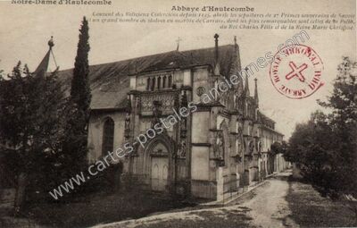 Carte postale ancienne Abbaye d'Hautecombe — Saint-Pierre-de-Curtille (Savoie)
