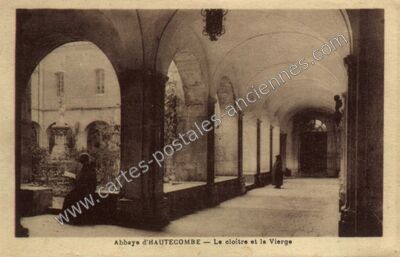 Carte postale ancienne Abbaye d'Hautecombe — Saint-Pierre-de-Curtille (Savoie)
