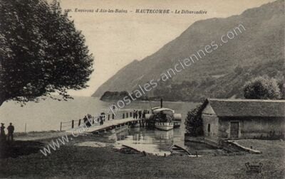 Carte postale ancienne Hautecombe — Saint-Pierre-de-Curtille (Savoie)