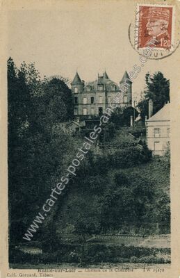 Carte postale ancienne Ruillé-sur-Loir