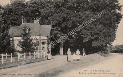 Carte postale ancienne La Bruère-sur-Loir