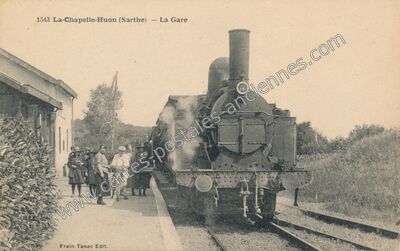 Carte postale ancienne La Chapelle-Huon
