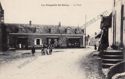 Carte postale ancienne La Chapelle-Saint-Rémy