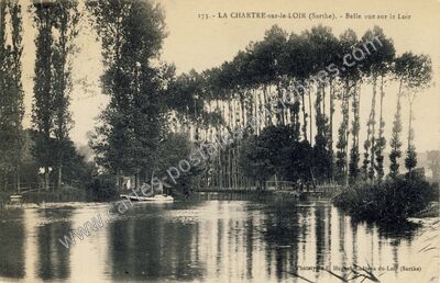 Carte postale ancienne La Chartre sur le