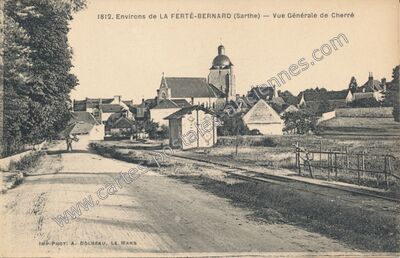 Carte postale ancienne Cherre — Cherré (Sarthe)