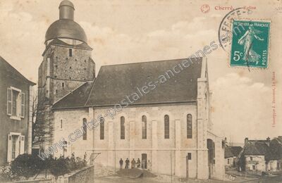 Carte postale ancienne Cherre — Cherré (Sarthe)