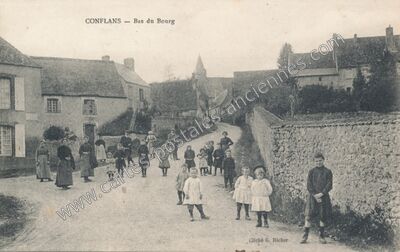 Carte postale ancienne Conflans-sur-Anille