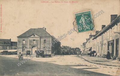 Carte postale ancienne Conlie
