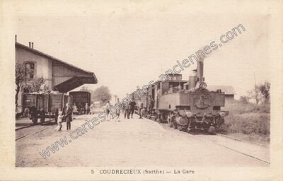 Carte postale ancienne Coudrecieux